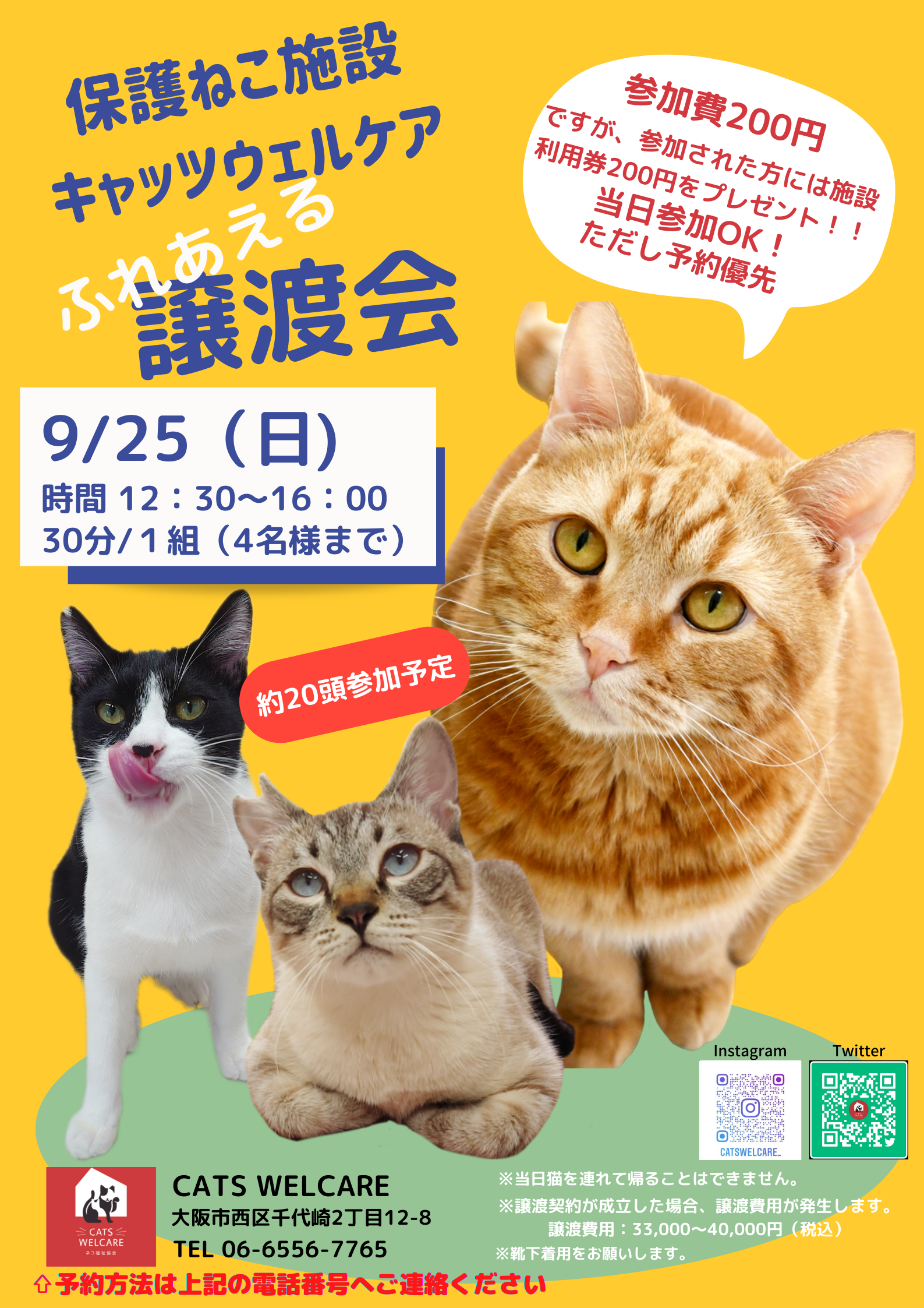 CATS WELCARE譲渡会