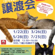 保護ねこ施設 キャッツウェルケア ふれあえる譲渡会