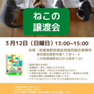 むさしの地域猫の会　譲渡会