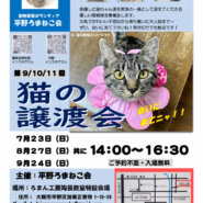 第9回平野ろまねこ譲渡会