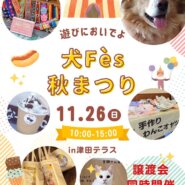 犬Fés　秋祭り de　譲渡会