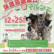 百町保護猫譲渡会＆マルシェ