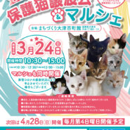 百町保護猫譲渡会＆マルシェ
