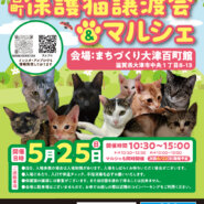 百町保護猫譲渡会＆マルシェ
