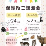 ふれあえる譲渡会 in大阪市