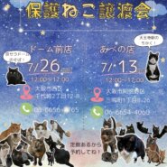 ふれあえる譲渡会 in大阪市