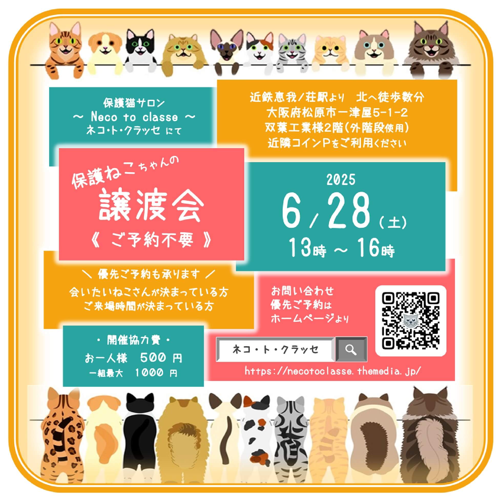 ネコトクラッセ譲渡会