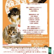 HappyCats〜ねこに恩返し〜保護ねこシェルターお見合い会